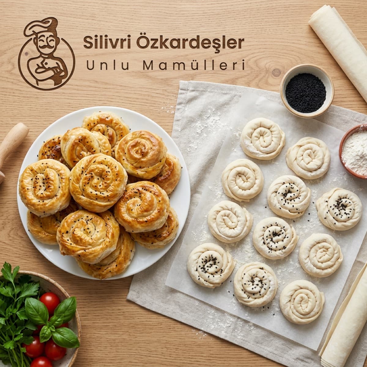 Patatesli Gül Böreği