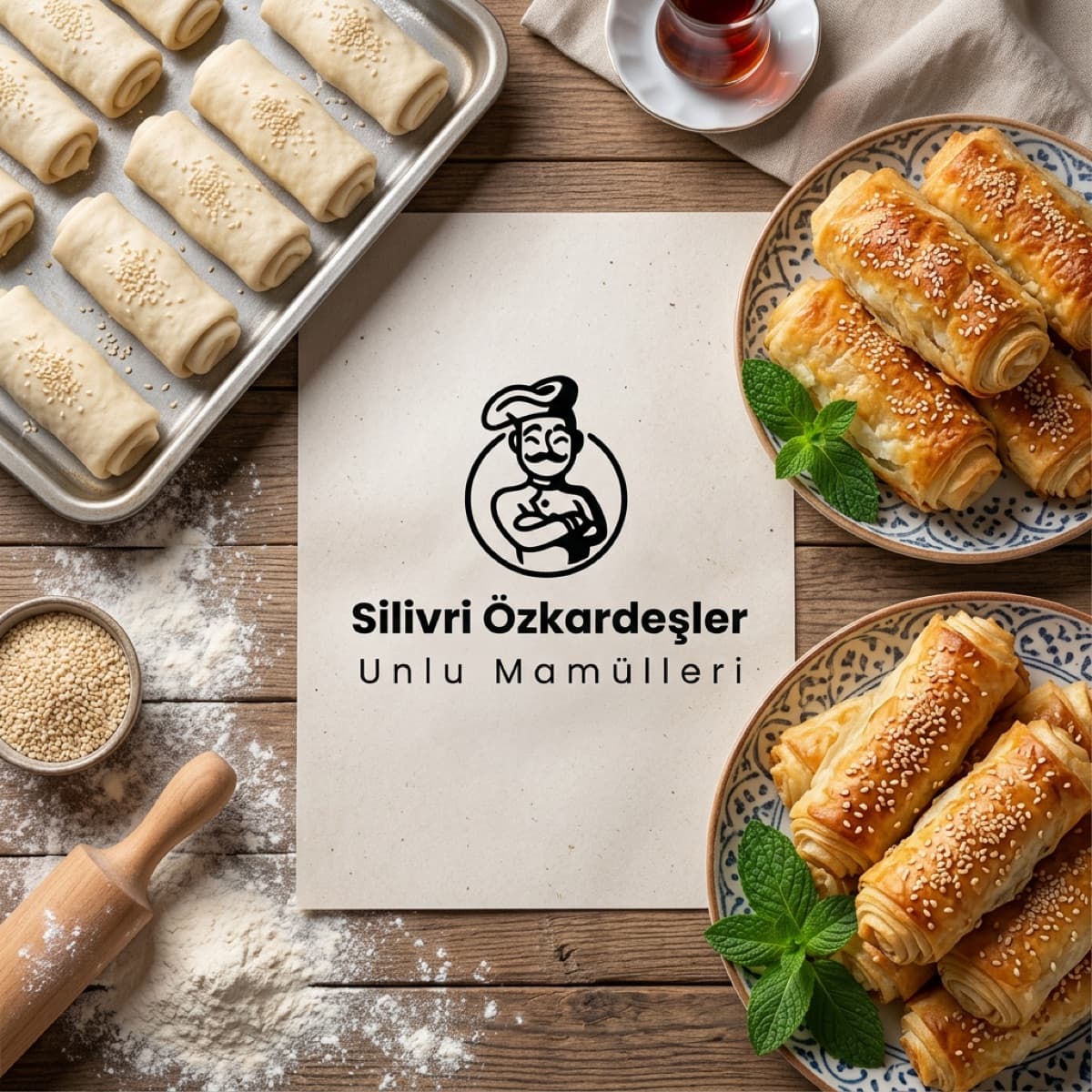 Ispanaklı Rulo Börek