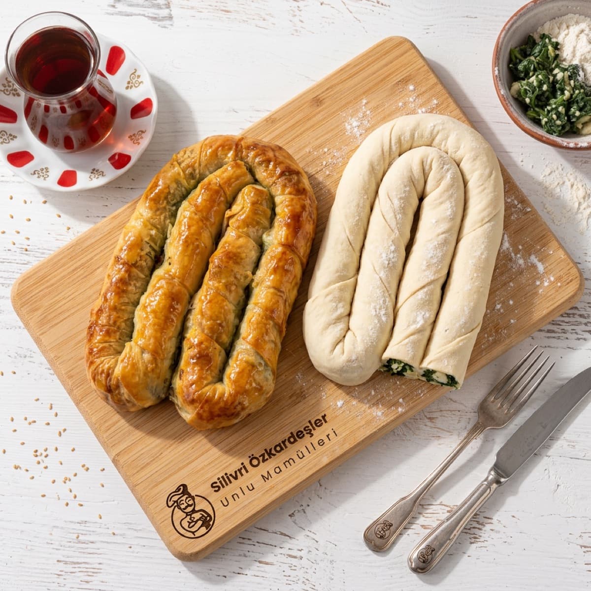 Peynirli Kol Börek
